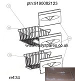 Genuine BEKO Drawer Front: 9190002123