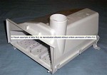 Genuine BEKO DETERGENT DISPENSER ASSEMBLY: 2845300100