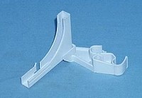 Genuine BEKO Freezer Door Left Hand Hinge Cover: 4086000100