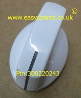 Beko Knob White Brandt 300220243 *THIS IS A GENUINE BEKO SPARE*